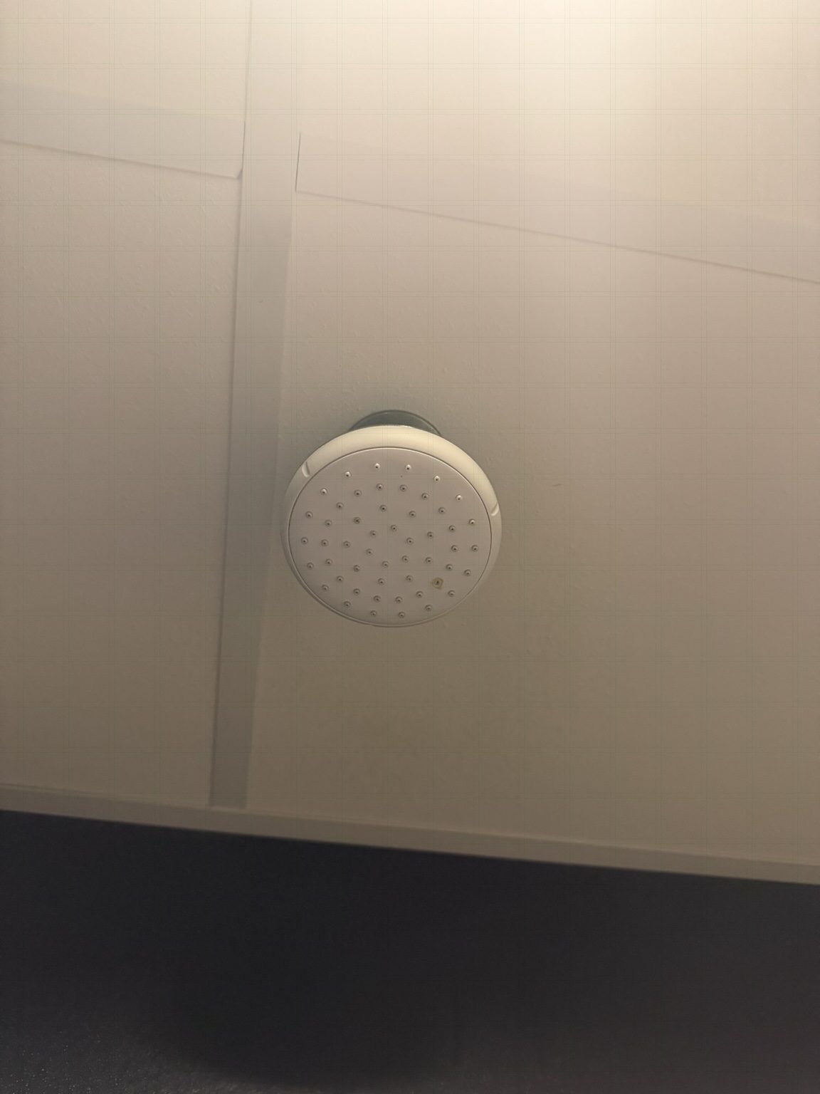 Douche après nettoyage